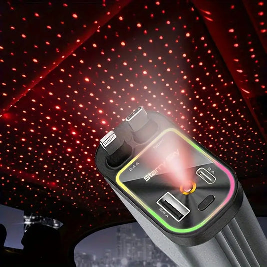 Starry Sky 4-in-1 Retractable Fast Car Charger