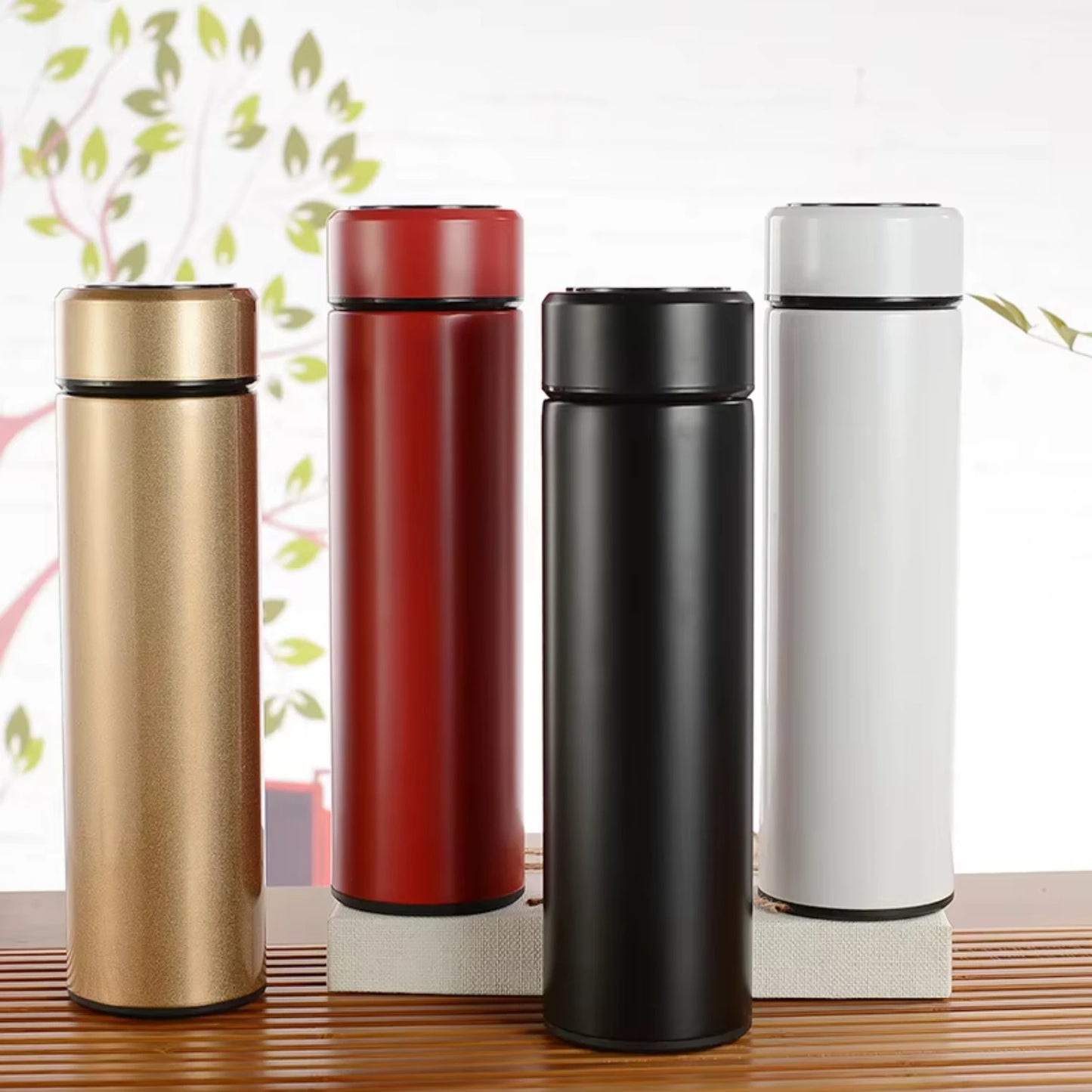 500ml Smart Thermos Water Bottles with Temperature Display